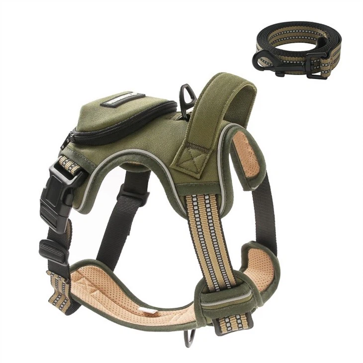 Dog Bag Type Large Dog Harness with Leash
