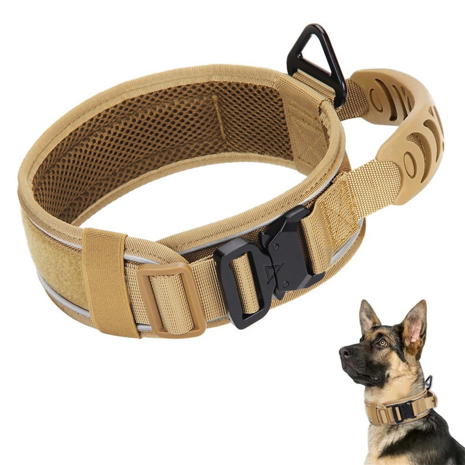 Wide Tactical Dog Collar suppliers