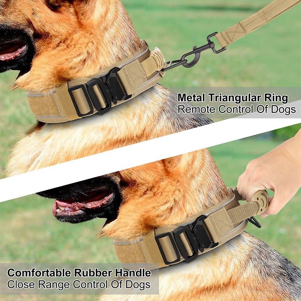 Wide Tactical Dog Collar factory